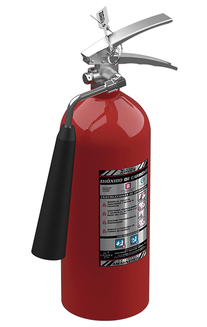 Extintor CO₂ de 5 libras