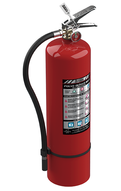 Extintor PQS de 10 kilos